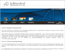 Tablet Screenshot of andreas-dirscherl.de
